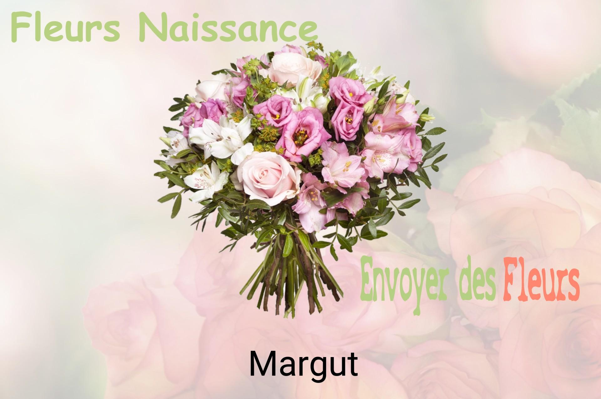 Bouquet de fleurs de naissance livré à Margut